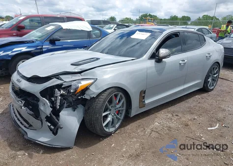 2021 Kia Stinger Gt2 from USA, damaged, VIN KNAE55LC0M6087845